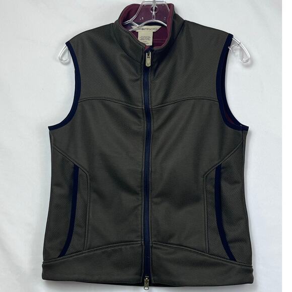 Exofficio Women's Size Small Olive Green Zip Up Sleeveless Stylish Vest - Picture 1 of 8